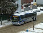 Bus mit dem Kennzeichen HA-DR 888 als Ersatz für die S9 im Frühjahr 2020, hier am 8. 2. 2020, in Oberbarmen/Rauental.