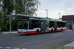 citaro-2/863136/wagen-1493-verlaesst-am-100524-als Wagen 1493 verlsst am 10.05.24 als Betriebsfahrt den Betriebshof Brnninghausen. Wie viele andere Betriebe auch, suchen die DSW nach Mitarbeitern und fordern Interessenten unter anderem ber Texte auf den Auenanzeigen der Busse zur Bewerbung auf.