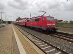 111 142 erreicht am 10.09.14 mit einem RE von Braunschweig nach Rheine Minden.