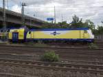 146 538 fährt am 11.08.14 mit einem Metronom in Hamburg-Harburg ein.