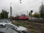 BR 152/266065/152-054-durchfaehrt-am-17102012-den 152 054 durchfhrt am 17.10.2012 den Bahnhof Dsseldorf-Rath.
