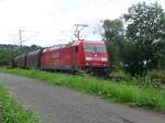 br-1852-traxx-f140-ac2/261447/185-262-ist-am-19082010-auf 185 262 ist am 19.08.2010 auf der rechten Rheinstrecke nordwrts unterwegs. Bei Linz (Rhein).