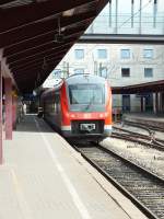 440 029 steht am 3.8.13 als RE nach Mnchen in Ulm.
