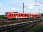 BR 612 qRegioSwingerq/260809/612-088-faehrt-am-10072009-in 612 088 fhrt am 10.07.2009 in Lindau Hauptbahnhof ein.