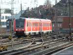 Stapeln hie es am 7.1.14 wohl auf der Fahrt von Hannover Hauptbahnhof nach Halle (Saale). 612 161 war allein unterwegs.