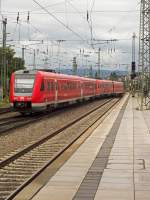 612 137 und 124 sind am 26.08.14 als RE aus Saarbrücken in Mainz angekommen und fahren nun in die Abstellanlage, um einige Zeit später zurück ins Nahetal zu fahren.