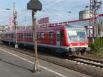 628/928 527 verlsst den Bahnhof Wuppertal-Oberbarmen.