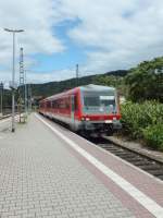 BR 628/275866/628-579-erreicht-am-23062013-aus 628 579 erreicht am 23.06.2013 aus Richtung Frth im Odenwald kommend Weinheim (Bergstrae).