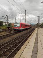 BR 628/366662/628-494-erreicht-am-260814-als 628 494 erreicht am 26.08.14 als RegionalBahn aus Armsheim Mainz.