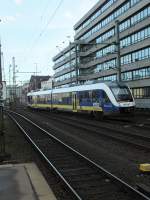 648 477 wird am 7.1.14 in Hannover in die Abstellung gefahren.