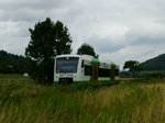 STB VT 132 nach Meiningen kurz vor Grimmenthal, 12.7.16.