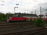143 614 erreicht am 03.05.2012 den Dsseldorfer Hauptbahnhof.