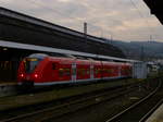 Die S5 ist am Morgen des 13.12.16 gerade aus Dortmund in Hagen angekommen.