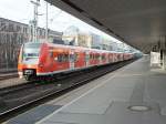 Nachschuss auf 424 027 und 424 040 der S-Bahn Hannover. Hannvoer HBF, 7.1.14