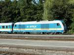 223 068 ist am 23.7.13 mit ihrer ALEX-Garnitur in Lindau abgestellt.
