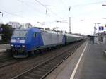185 CL-009 (91 80 6185 509-7 D-ATLD) ist am 24.02.2010 mit einem RE13-Ersatzzug in Wuppertal-Oberbarmen zum Stehen gekommen.