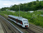 ABRN-VT nach Wuppertal-Hauptbahnhof am 11.5.18 in W-Barmen.