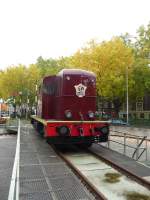 Lok 2498 im Auengelnde des Spoorwegmuseum Utrecht.