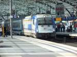 5370 004 von PKP Intercity steht am 2.10.13 mit dem EC nach Warszawa Wschodnia in Berlin Hauptbahnhof.