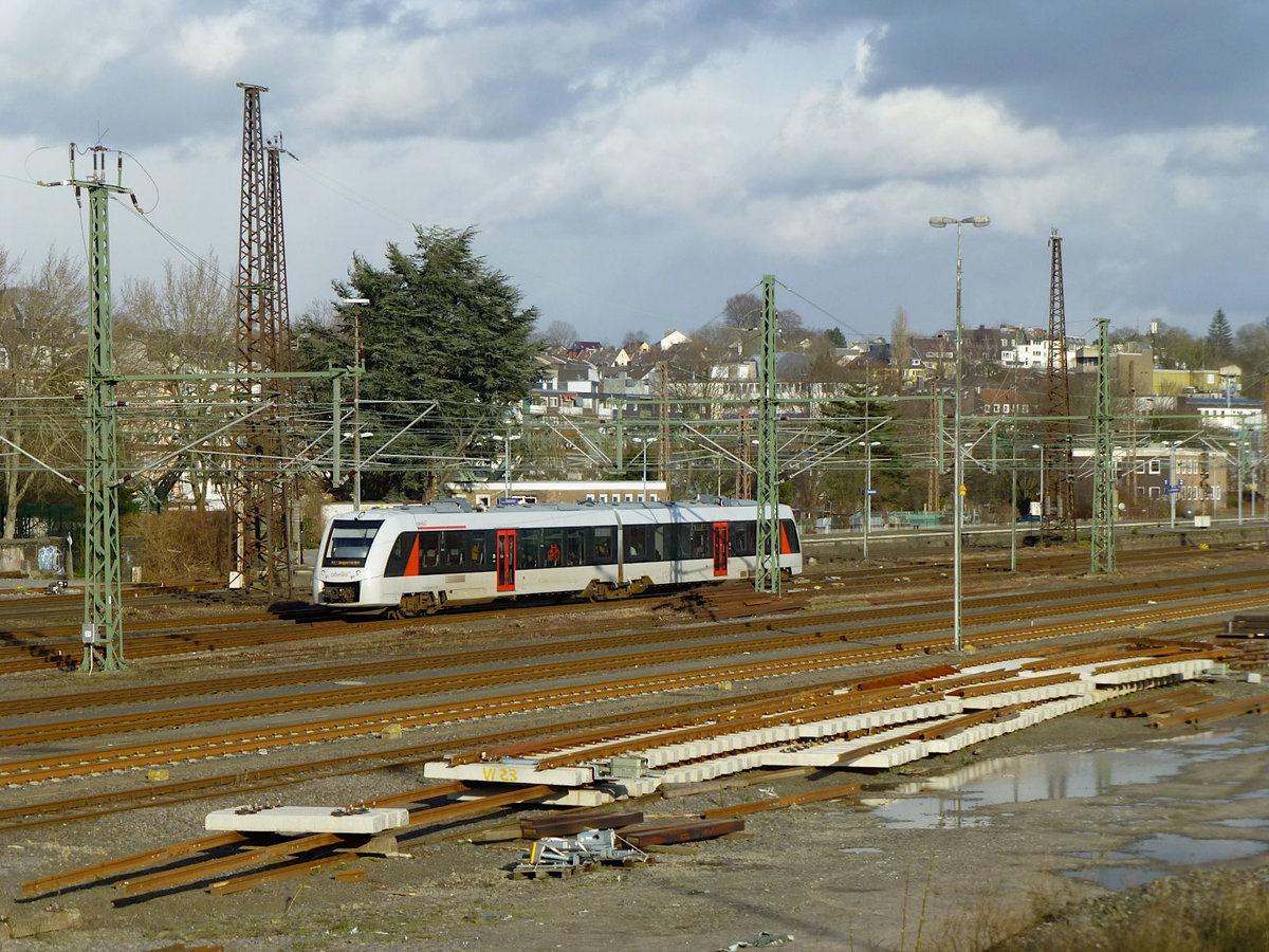 S7 am 11.2.2020 in Oberbarmen, Fahrtrichtung W-Hauptbahnhof.