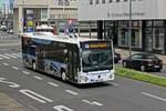 Ein Citaro der Firma Rheinland-Touristik, der zuvor als Linienfahrt am Klner Hauptbahnhof angekommen war, verlsst den Busbahnhof am 08.07.21 als Betriebsfahrt.