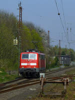 BR 111/668388/111-150-ist-am-9419-alleine 111 150 ist am 9.4.19 alleine unterwegs, hier in Dortmund-Kurl.
