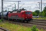 Die Firma bahnlogistik24 betreibt einige Lokomotiven der Baureihe 120, die dort nach ihrem Ausscheiden aus dem Personenverkehrsdienst eine neue Verwendung gefunden haben.