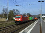 DB 185 241 bei der Durchfahrt in Einbeck-Salzderhelden, 31.3.17