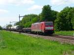 br-189-es64f4/262657/189-100-der-db-schenker-rail 189 100 der DB Schenker Rail am 02.06.2012 bei Dordrecht-Zuid.