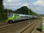Flixtrain nach Köln, am 16.8.19 mit 193 990 als Zuglok.