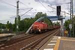 erkner/711382/mit-einem-uebergabegueterzug-aus-richtung-frankfurt Mit einem bergabegterzug aus Richtung Frankfurt fhrt 298 307 am 28.08.2020 durch Erkner.