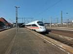 415 003  Altenbecken  und 411 004  Erfurt  durchfahren am 13.3.14 ohne Halt den Bahnhof Weimar. Ziel dürfte Dresden gewesen sein.