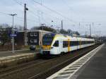 ET 7.11 der eurobahn als RE 13 nach Venlo, am 27.2.14 in Oberbarmen.