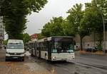 Zu Ersatzverkehren bei der S-Bahn sind stets Busse aus den verschiedensten Ecken Deutschlands in Berlin anzutreffen.