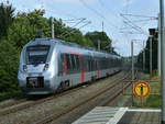 442 301 als RB nach Eisenach bei Hopfgarten (Weimar), 7.9.18.