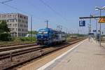 eisenbahngesellschaft-potsdam-egp-2/677751/gerade-zwei-wochen-alt-ist-192 Gerade zwei Wochen alt ist 192 102 der egp am 26.06.19, als sie auf den Gtergleisen des Regensburger Hauptbahnhofes rangiert.