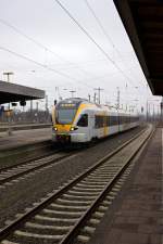 ET 7.06 der eurobahn wird am 19.02.2015 als RE3 nach Düsseldorf bereitgestellt