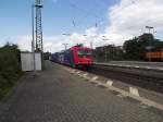 482 047 gehört zu den Loks, die die SBB an Railpool vermietet haben. Am 11.08.14 durchfährt die im Moment (wahrscheinlich) für TX Logistik fahrende Lok Lüneburg.