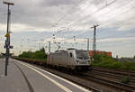 Die akiem-Lokomotive 187 520 in Hamm am 24.4.19.