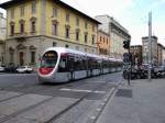 In Florenz verkehren Staenbahnen des Typs Sirio (AnsaldoBreda) auf einer einzigen Linie, es soll der Anfang fr den Aufbau eines modernen Netzes sein.