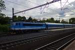 Mit dem R 991 nach Křižanov bei Brno verlsst 362 019 am 23.04.24 Praha-Libeň.