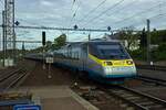 Als SC 504 von Ostrava nach Karlovy Vary ist 680 001 am 23.04.24 in Praha-Libeň unterwegs.