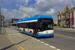 Im Gegensatz zu den anderen Bussen dieser Baureihe war Wagen 3708 mit einer umlaufenden Dachverkleidung ausger�stet.