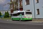 Neben Stra�enbahn- und Trolleybuslinien im Stadtverkehr enden auch einige �berlandbusse am Hauptbahnhof in Ostrava.