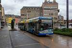 Die Solinger Stadtwerke planen, den Einsatz von Diesel-Omnibussen weiter zu reduzieren, indem auf Linien, die einen Teil ihrer Route parallel zu bestehenden O-Bus-Linien fahren, Batterie-Trolleybusse