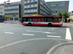 Ein unbekannter Citaro des Vestische-Subunternehmers Urban Reisen erreicht am 16.7.13 Bottrop ZOB/Berliner Platz.