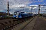 Die Linie S3 des m�hrisch-schlesischen S-Bahn-Systems f�hrt bis Hranice na Moravě, einem kleinen Ort an der Hauptstrecke in Richtung Přerov. 650 235 hatte am 25.04.24 die Aufgabe eine dieser Fahrten durchzuf�hren.
